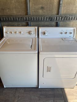 Washer and Dryer