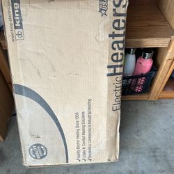 New Electric Heaters I think it's a wall heater