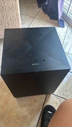 Sony sound bar and subwoofer