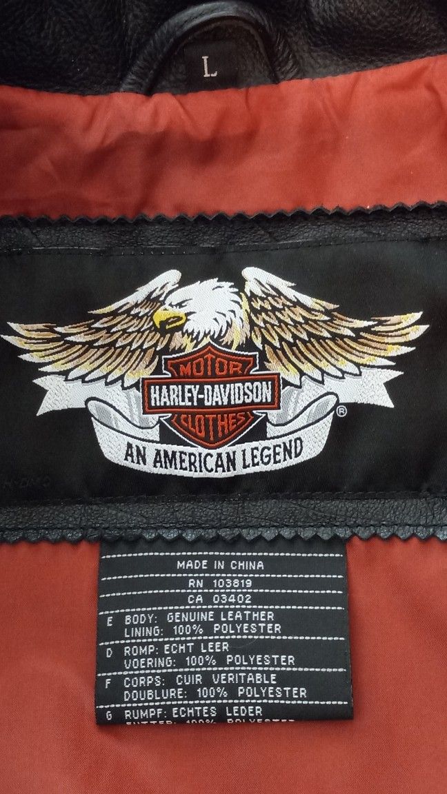 Ladies Harley-Davidson Motorcycle Jacket