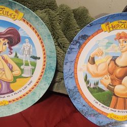 Disney Hercules Plates Lot Of 5