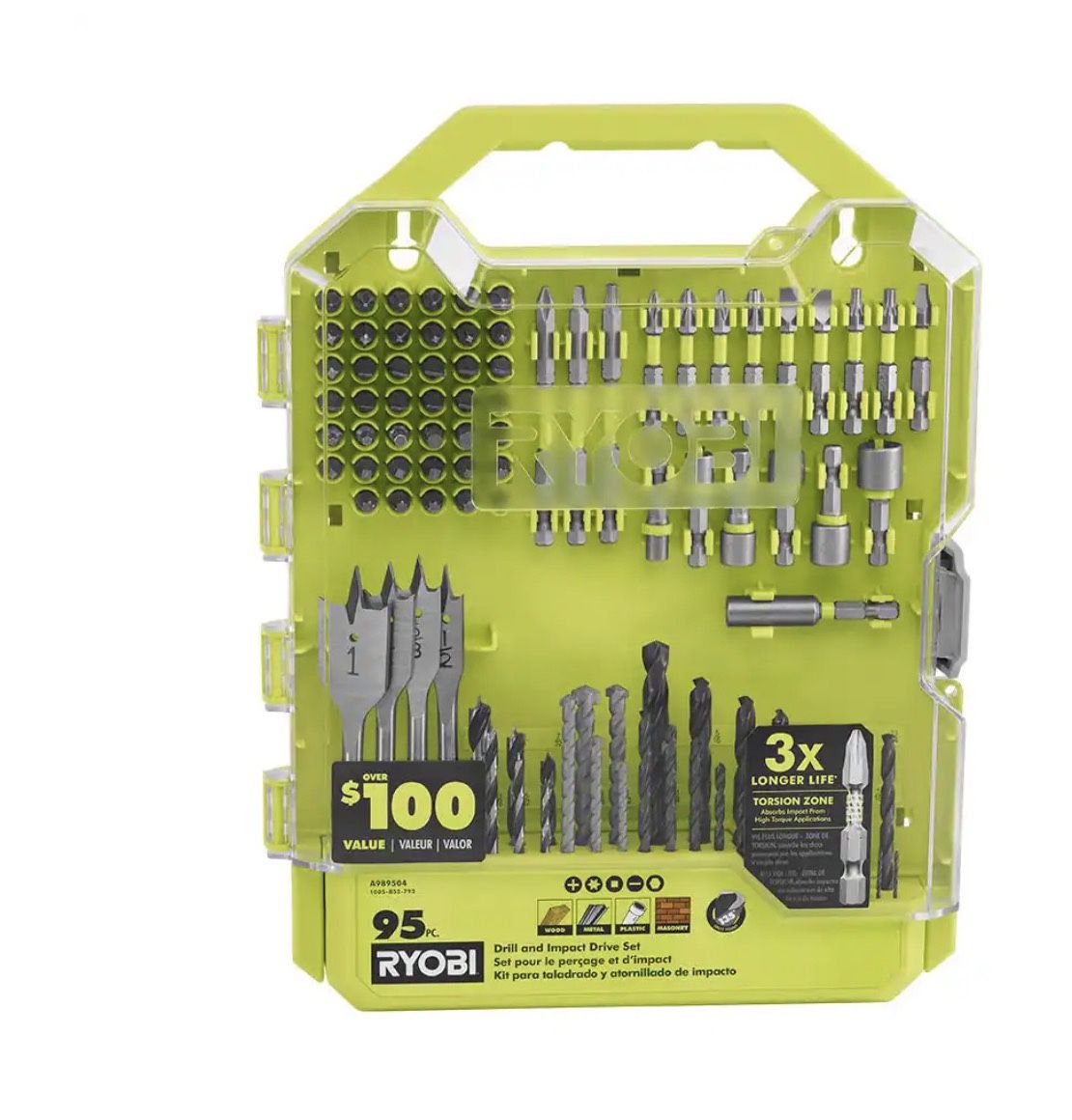 Drill and Impact Drive Kit (100pcs)