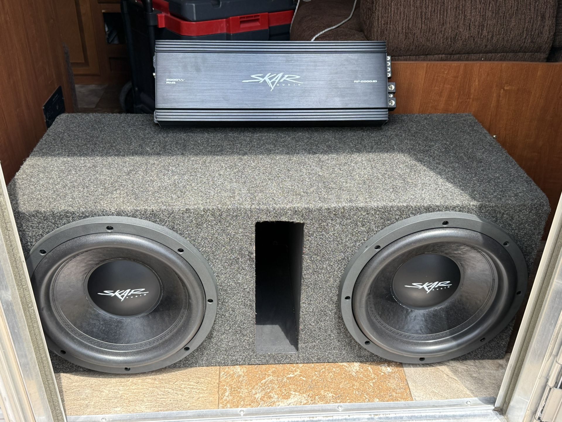 2 Skar Ddx 12,s With Amp