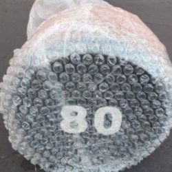 (80LBS=$120) 90/100/110 LBS. AVAILABLE RUBBER FIXED CURL BAR.