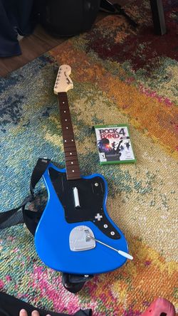 Rock Band 4 Xbox One with Fender Guitar Controller