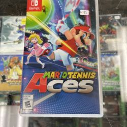 Mario Tennis Aces Switch $45 Gamehogs 11am-7pm