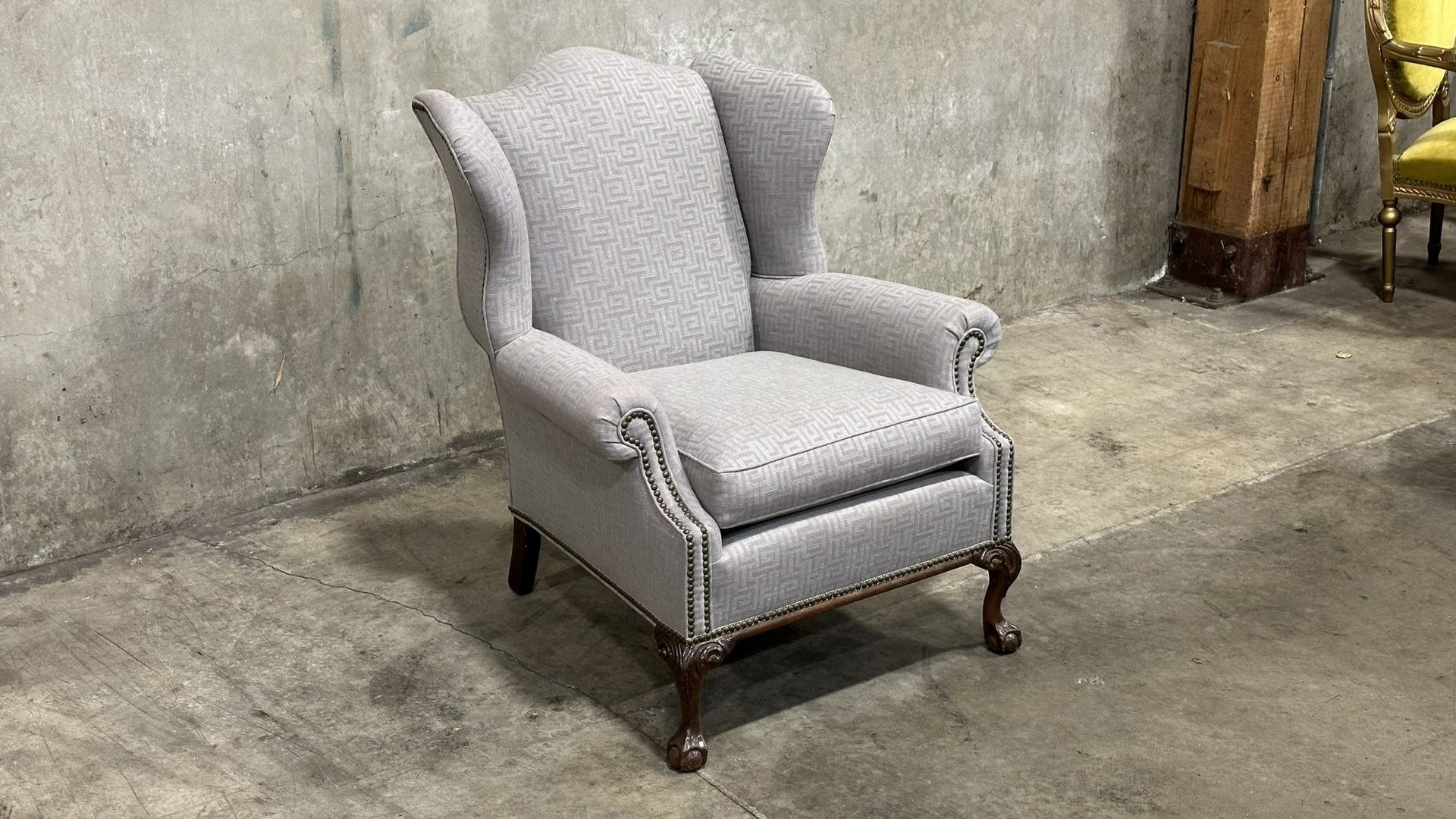 Antique Wingback Chair -Delivery Available