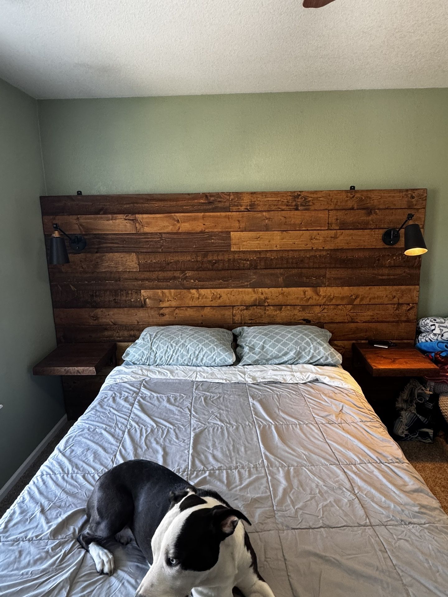 Handmade Wooden Headboard