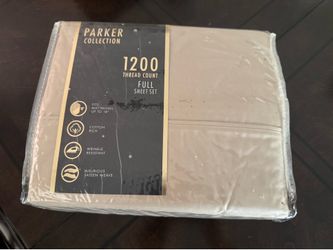 Parker Collection 1200 Thread Count Full Sheet Set - Brand New