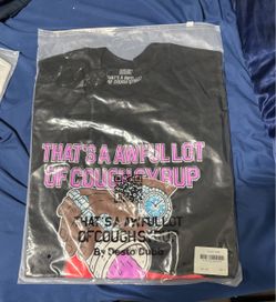 Desto Dubb Cough Syrup Graphic T-Shirt Size S