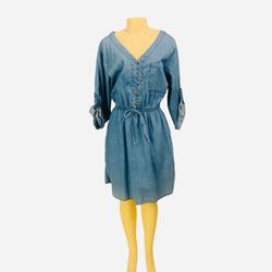 MPH Sz 2X Women Denim Dress