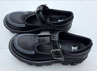 Louis Vuitton Style Mary Jane Shoes