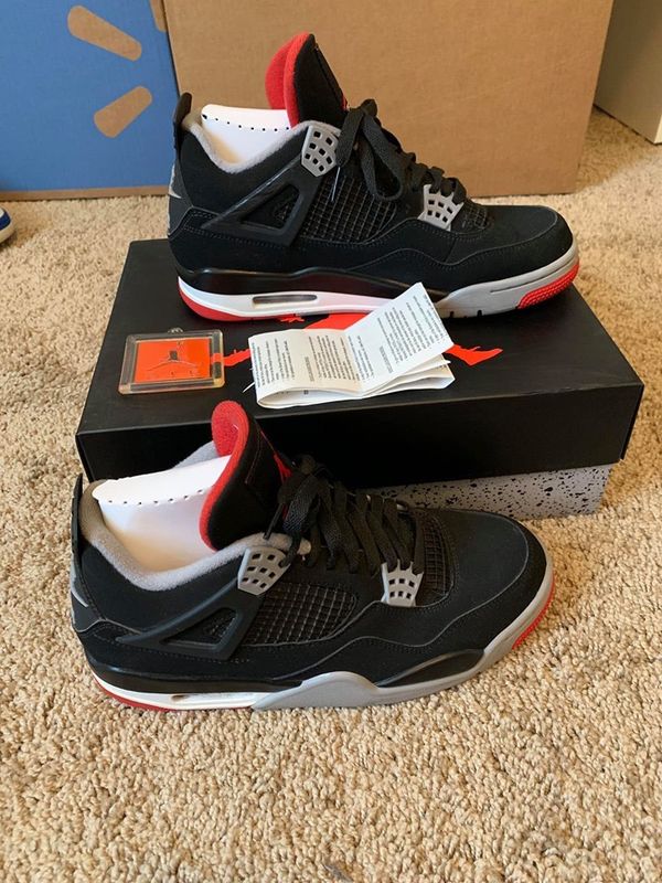 bred 4 size 8.5
