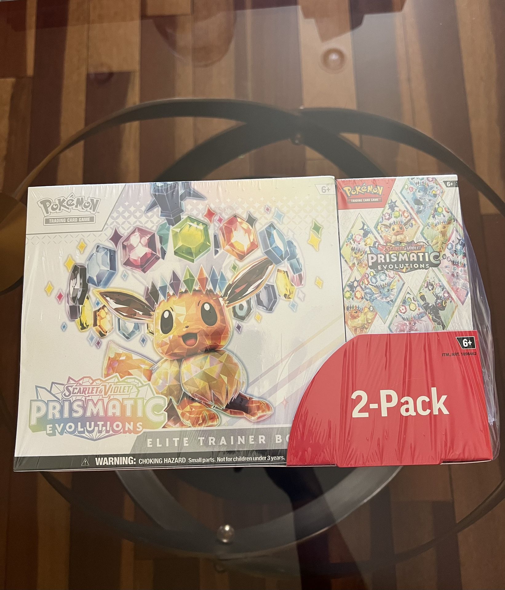 Pokemon TCG Prismatic Evolutions Elite Trainer Box+Booster Bundle