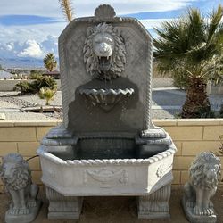 New Fountain Made Out Of Cement Perfect Gift 🎁 