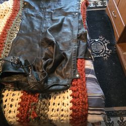 Men' Leather Chaps