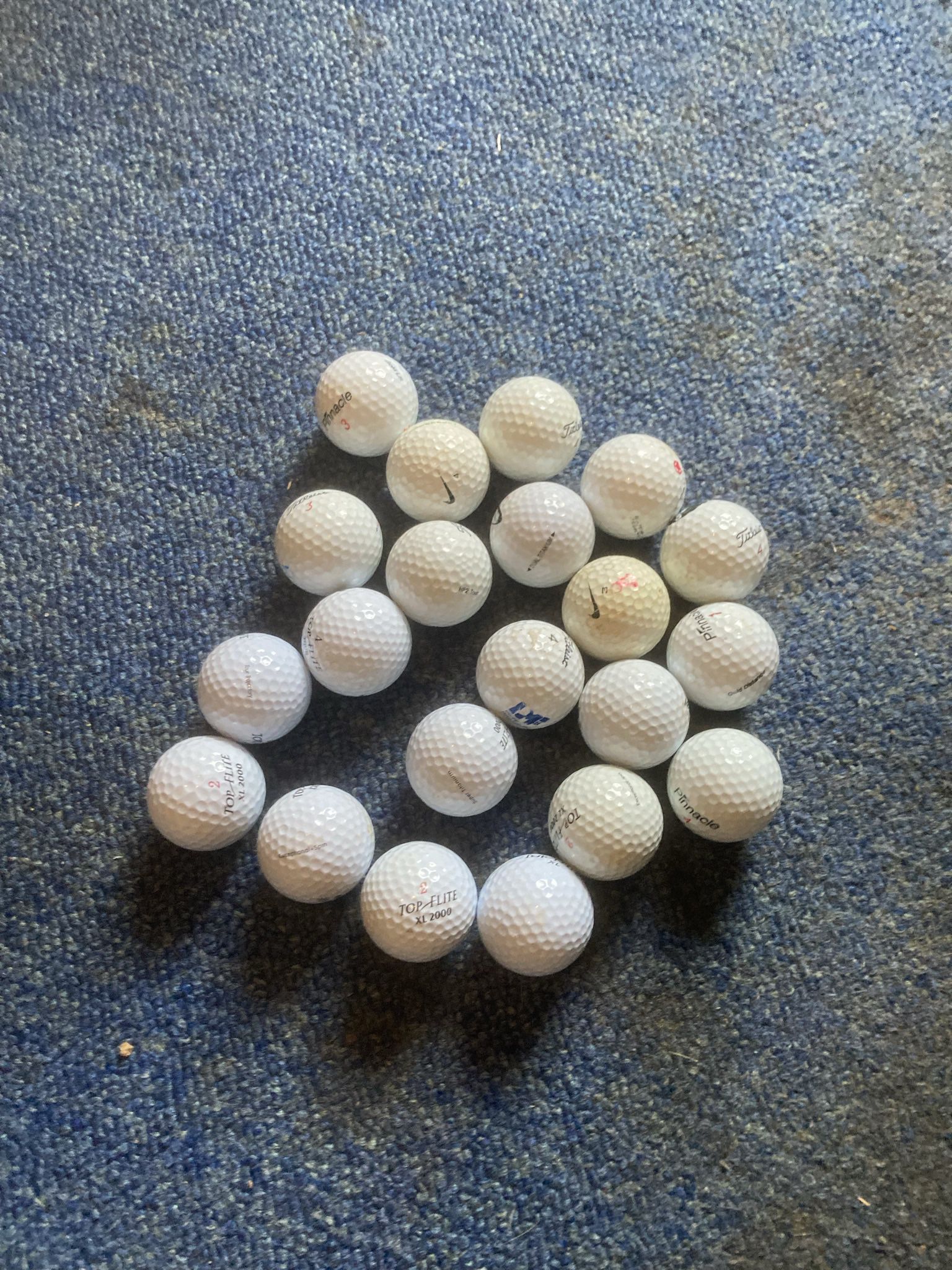 20 Assorted Used Golf Balls