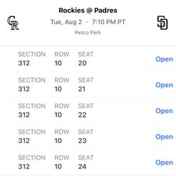 Padres Vs Rockies 