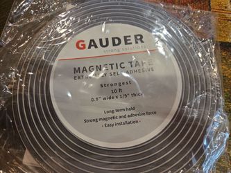 Gauder Magnetic Tape with 3M Adhesive