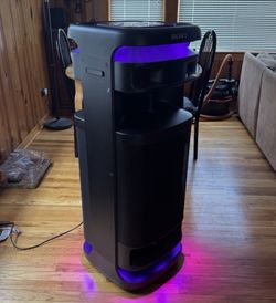 SONY ULT TOWER 10 Party Speaker - Massive Bass Bluetooth Portable Speaker, 360° Sound, Wireless Mic