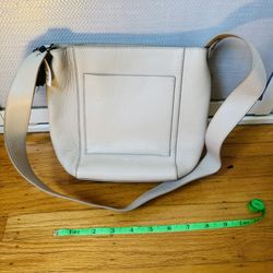 Massimo Dutti Crossbody Bag - Taupe/Beige