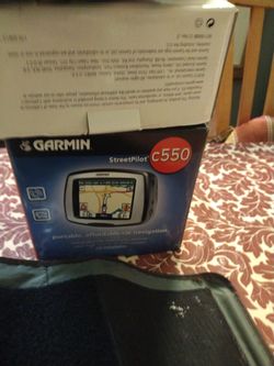 Garmin street pilot c550
