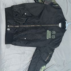 Bape X Undefeated Bomber Coat