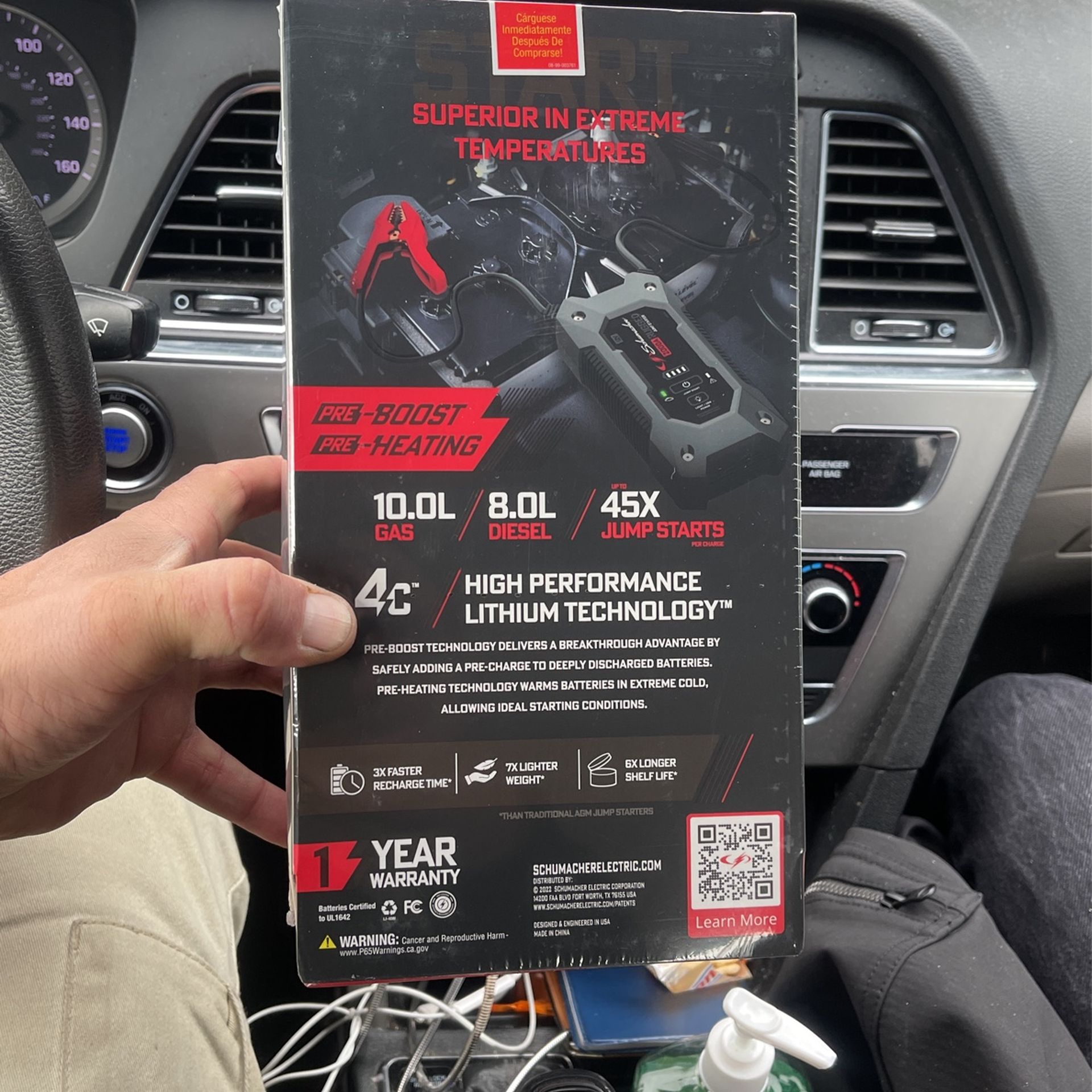 RUGGED JUMP STARTER 2000A Sealed, Never Opened for Sale in Bellevue