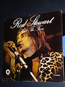 Rod Stewart and The Faces Lp Compilation Lp (1979)  Vinyl Record Reissue