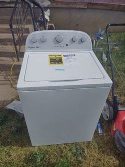 Electric White Whirlpool Washer