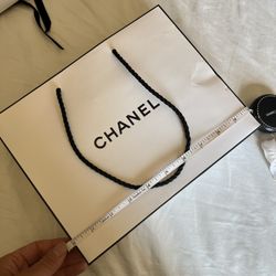 Empty Chanel Shopping Bag