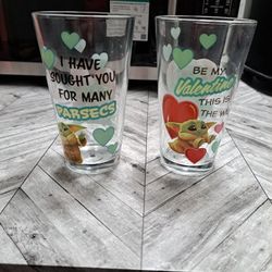 Star Wars Valentines Day Beer Pints 