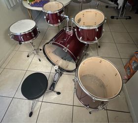 🥁 Ludwig Backbeat Complete Drum Set – Ready to Play! 🔥