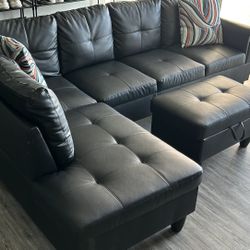 Leather Couch 