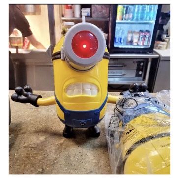 AMC Despicable Me 4 Mega Mel Popcorn Bucket - In Hand *** Lights Up ***