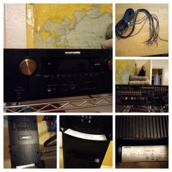 AV Surround Receiver SR 5003 With Bose Speaker 