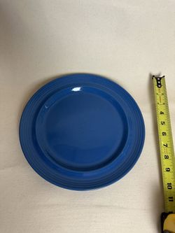 Vintage Otagiri Japan Cobalt Blue Stoneware Dinner Plate – 10.5 in.