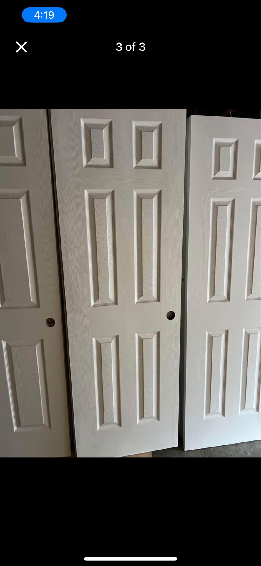New 6 panels door26 X80.