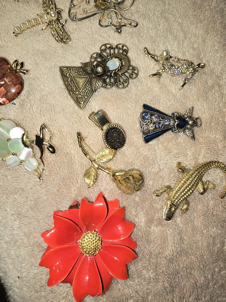 Vintage Brooches 