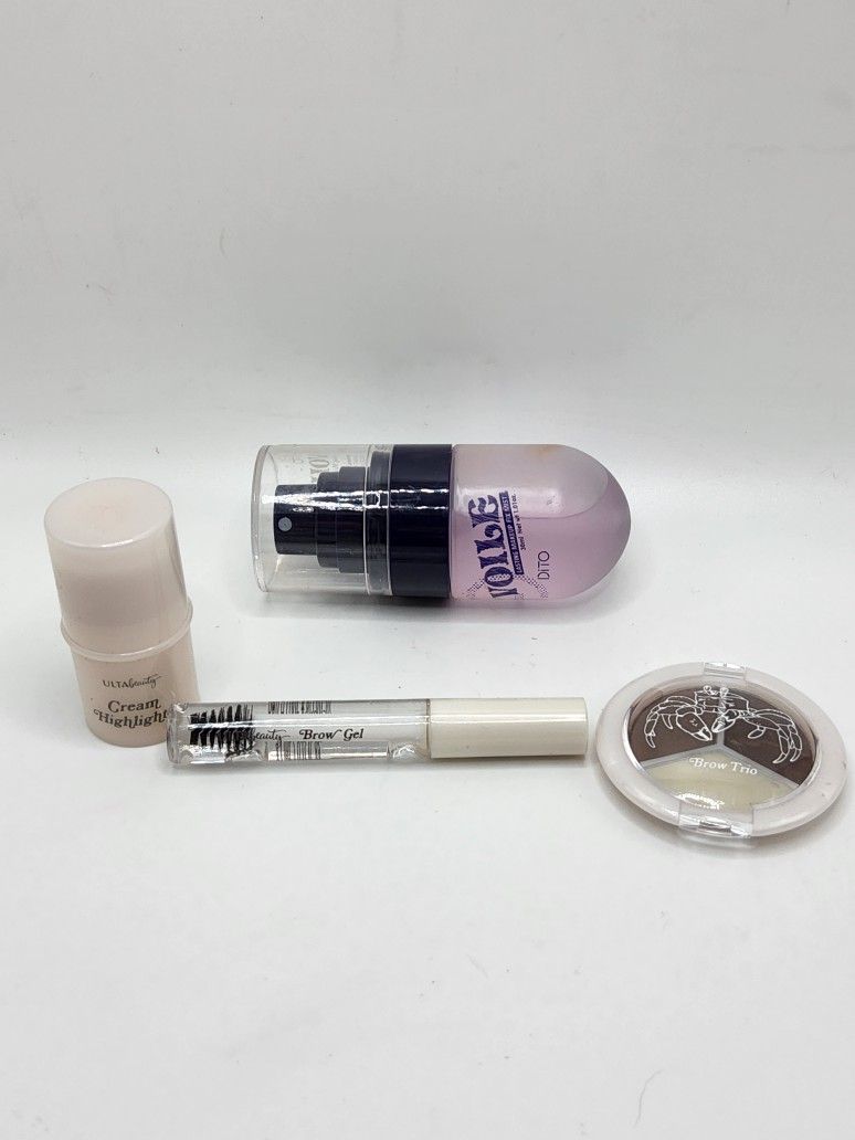 Makeup Bundle/ The Little Mermaid Eyebrows & Highlighter & Voile Fix Mist!