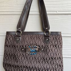 XOXO shoulder brown bag pre owned