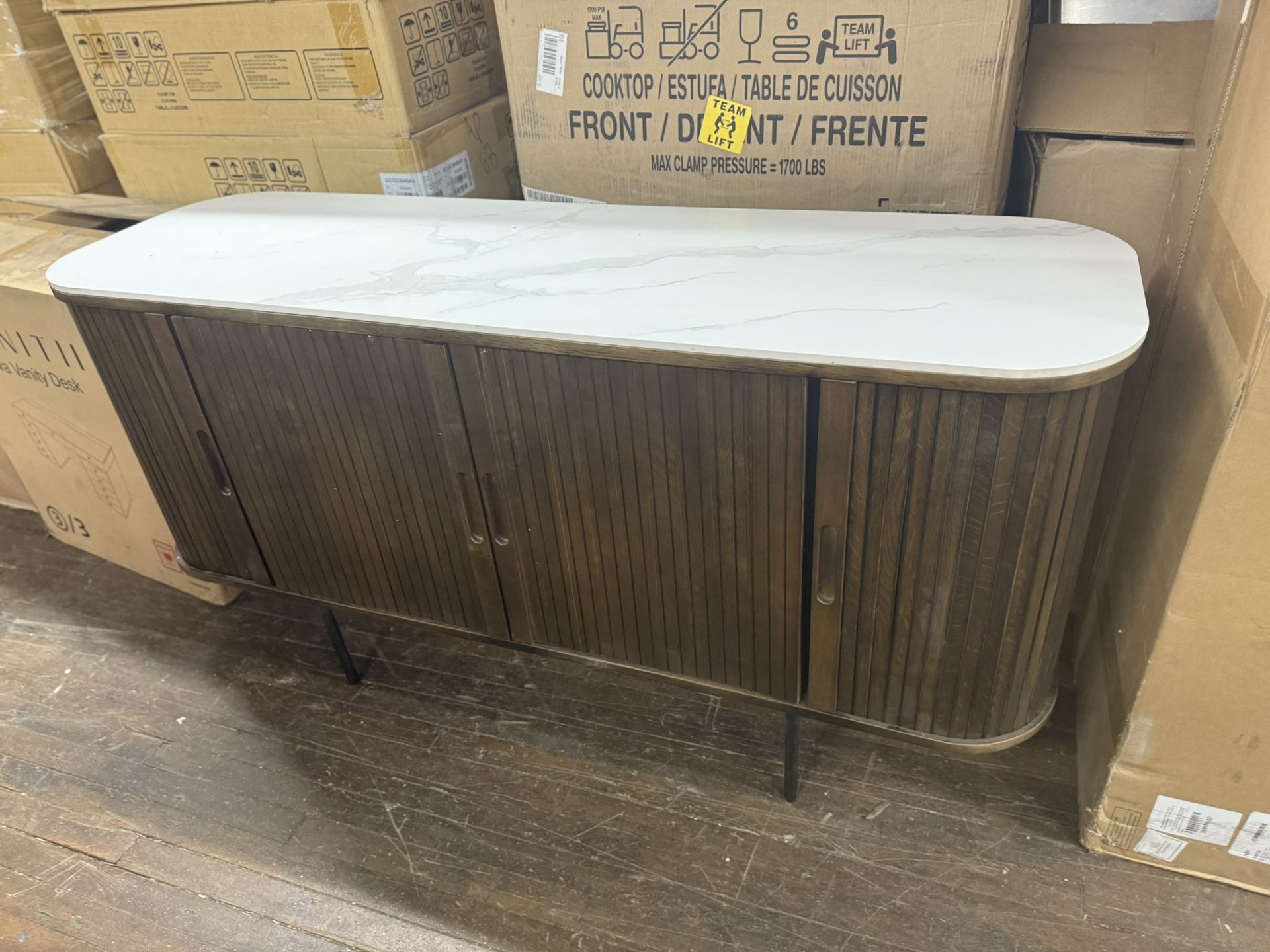 wine  center table console new