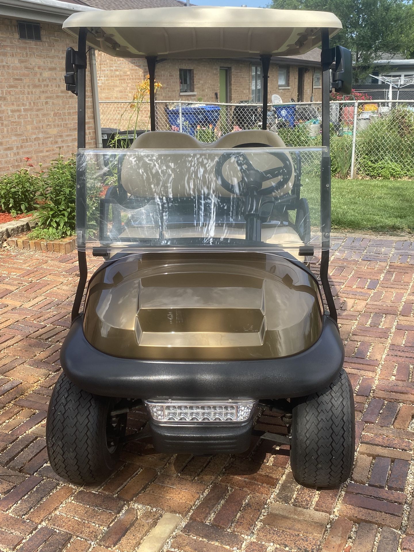 Club Car Precedent 2019 New Body Street Light Kit 4 Passenger Dashboard Bi-fold Windshield Rear View Mirror 