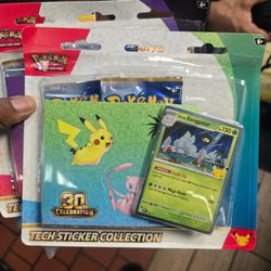 Pokémon 30th Celebration Tech Sticker Collection