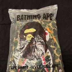 Bape ABC camo Shark Hoodie 