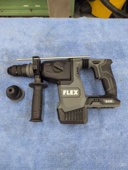 New Flex 24 volt 1-in SDS rotary hammer