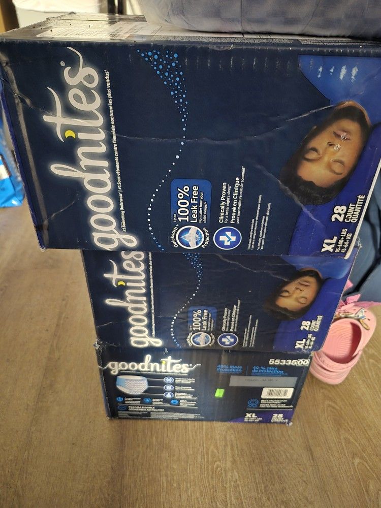 Goodnites Size Xl Please Read Description