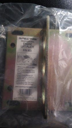 Engine Lift Plate