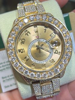 Rolex sky dweller box card diamonds buy sale trade silver gold platinum silver gold coins