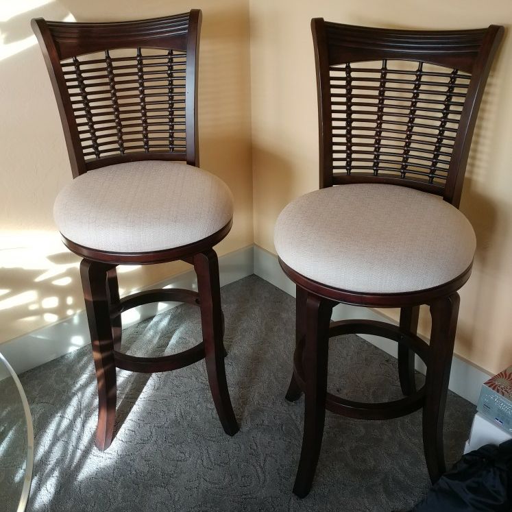 New Swivel Bar stools.